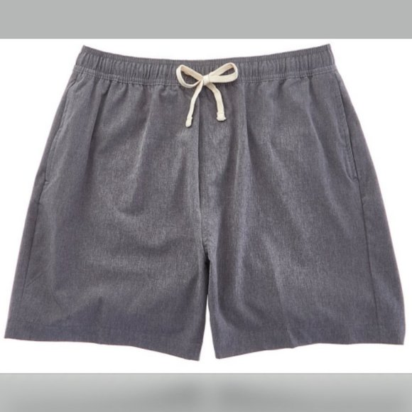 Onia Land to Water Stretch Chambray Swim Shorts Size M NWT - Picture 3 of 9